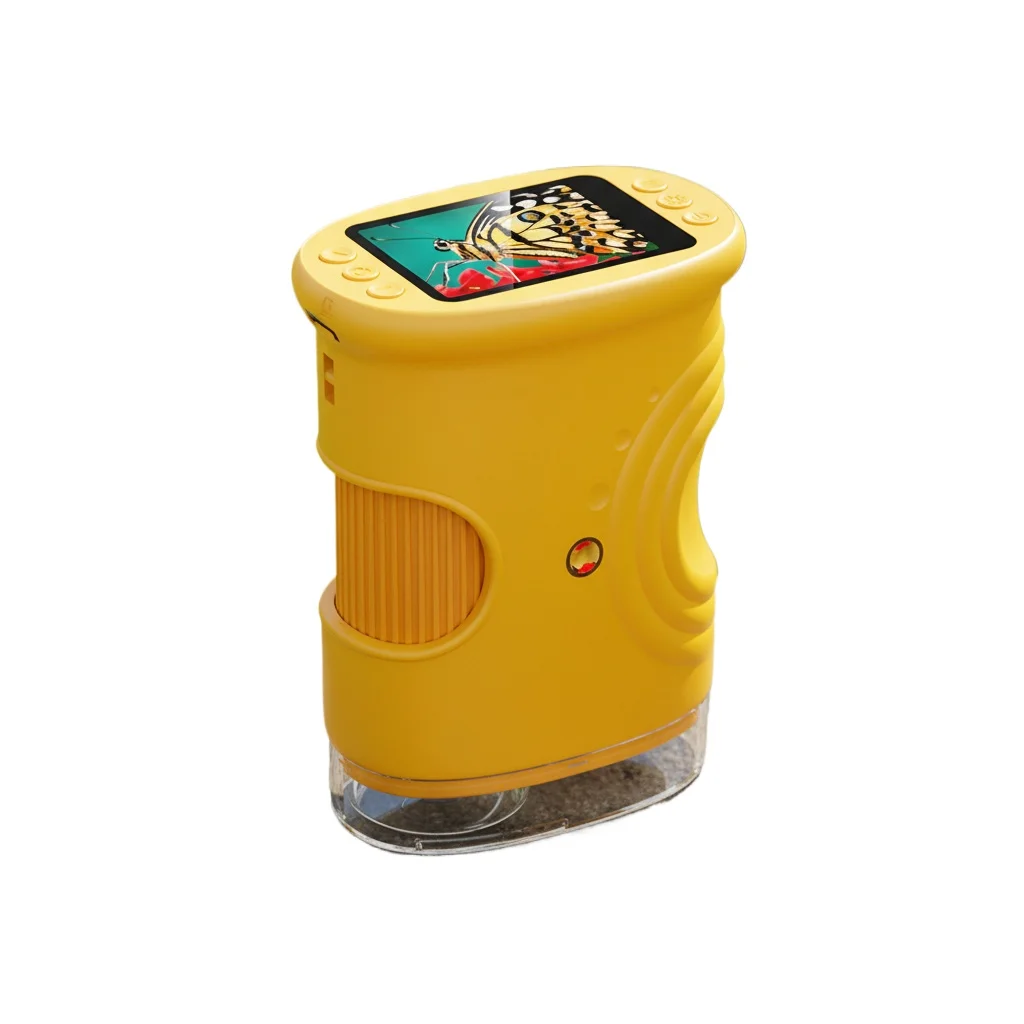 1080P Digital Microscope 1000X Magnification with LED Light Camera for Science Learning Home School Inspection