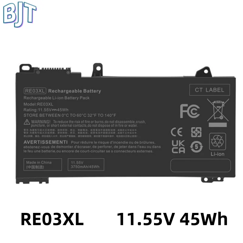 

11.55V 45Wh New HSTNN-UB7R RE03XL Laptop Battery For HP ProBook 430 440 445 450 G6 G7 Series HSTNN-OB1C HSTNN-DB9A L32656-005