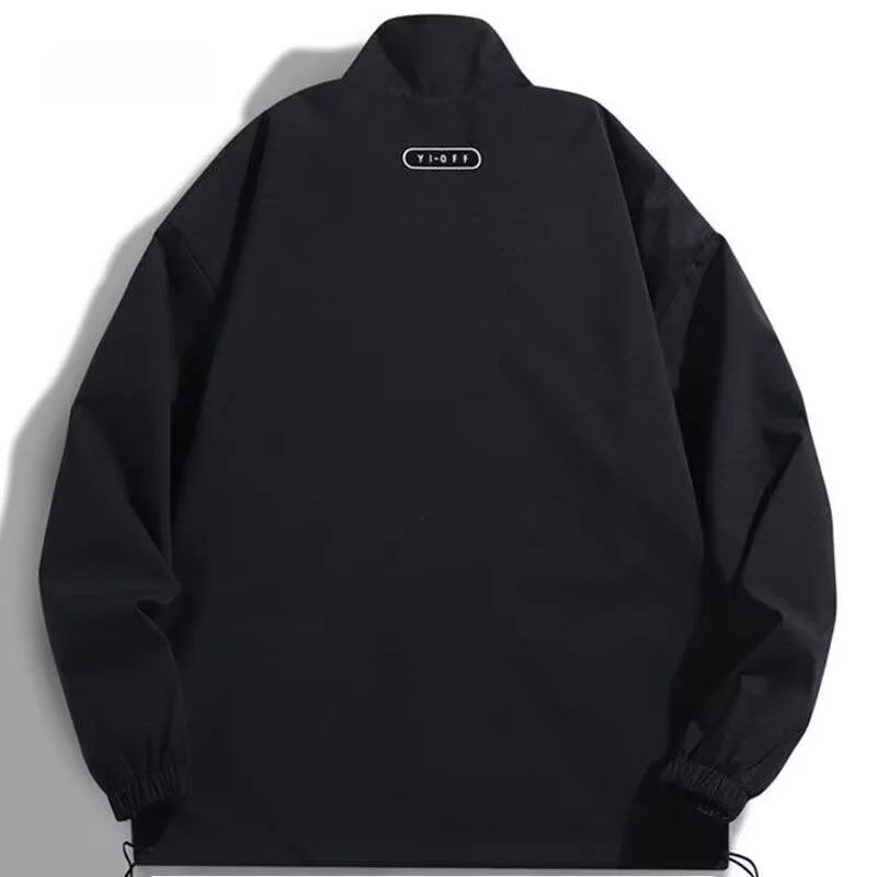 

American Retro Workwear Jaet Loose Casual Versatile Color Blo Japanese Sle Outerwear ular Brand Two-Sided Wear Stand...