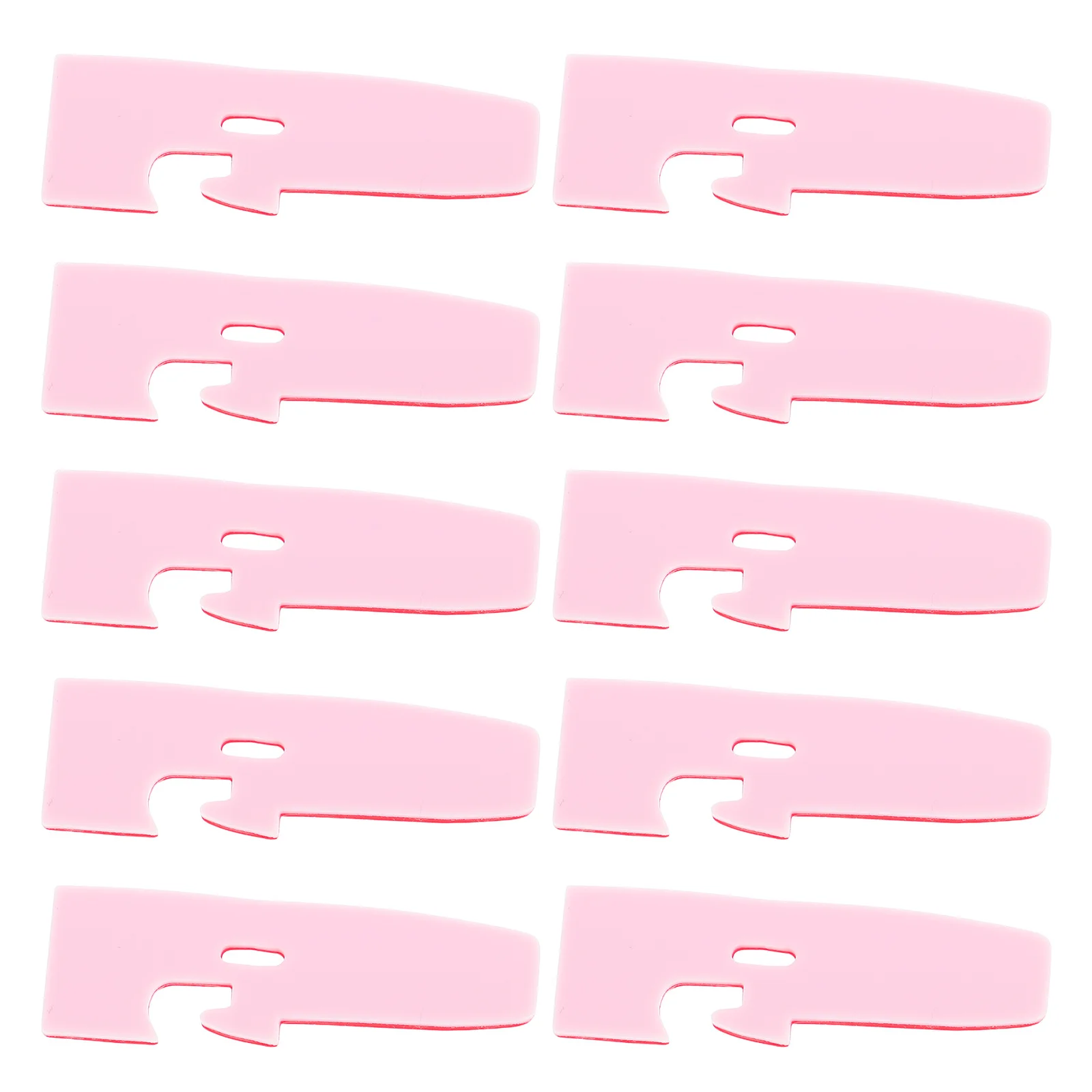 10 قطعة الاوفرلوك قطعة قدم الضغط في ماكينة الخياطة غطاء دائم مقاومة للاهتراء 4-Thread حافة قفل الخياطة السلس للأقمشة السميكة العالمي #2