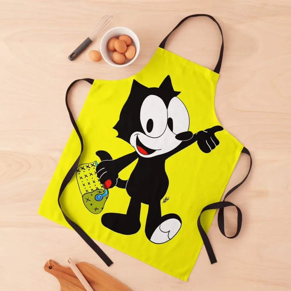 

The Wonderful Cat Apron kitchen item Beauty Apron