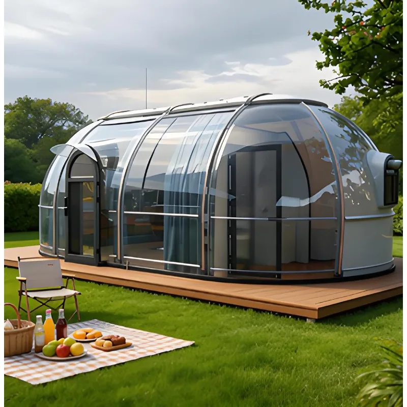 Heavy Duty PVC Inflatable Bubble House Dome Tent for Outdoor Camping Glamping Resort Garden Party Use