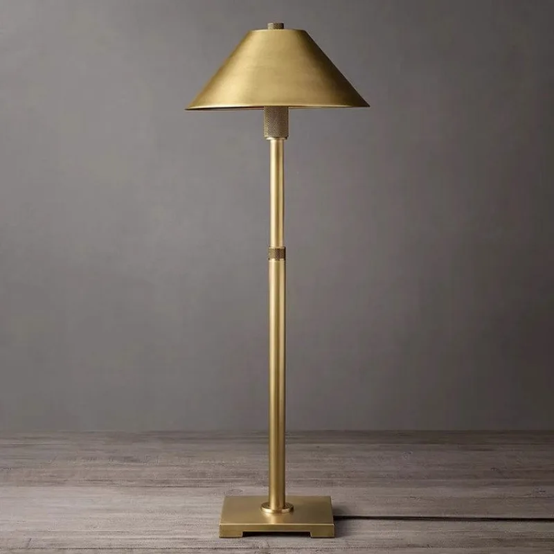 

American Modern Metal Luxury LED Living Room Bedroom Bedside Study Restaurant Villa Hotel Designer Vintage Minimalist Desk Light