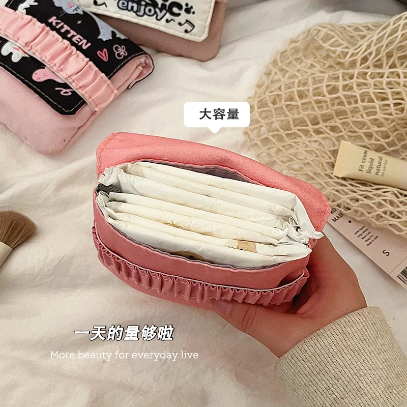 Sanitary Napkin Portable Bag, Small Menstrual Bag, Student Bag, Small Bag for Sanitary Napkins, Storage Bag.