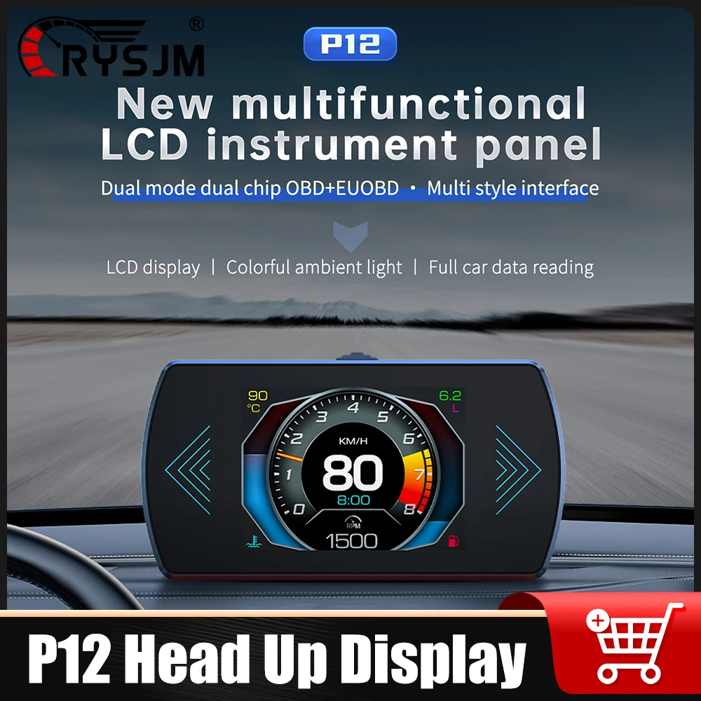 P12 Car Obd Head Up…