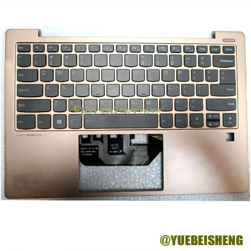 

95%New/org For Lenovo IdeaPad AIR13 AIR 13IWL AIR 13IKB S530 S530-13 S530-13IWL Palmrest US Keyboard Upper cover Backlit Golden