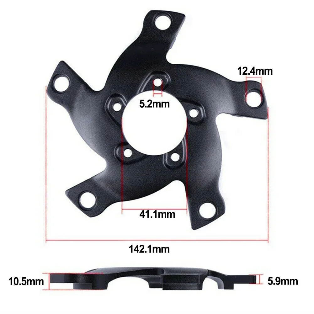 Crankset Adapter E-bike Chainring Spider Converter 38T-56T Chainring Adaptor For Bafang For HD 1000W Mid-Motor 130BCD New