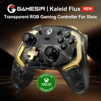 GameSir Kaleid Flux Xbox Wired Gamepad for Xbox Series S X One PC Steam with Hall Effect Technology and Transparent RGB Lighting