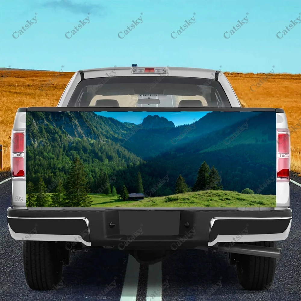 

forest landscape Car sticker rear appearance modification package suitable for accessories universal decals