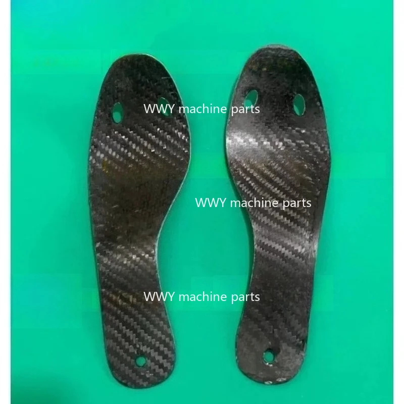 1Pair Full Foot Sole Carbon Plate Insoles-35 Degree Sports Insole for Basketball Football Hiking Sport Detachable Add Propulsion