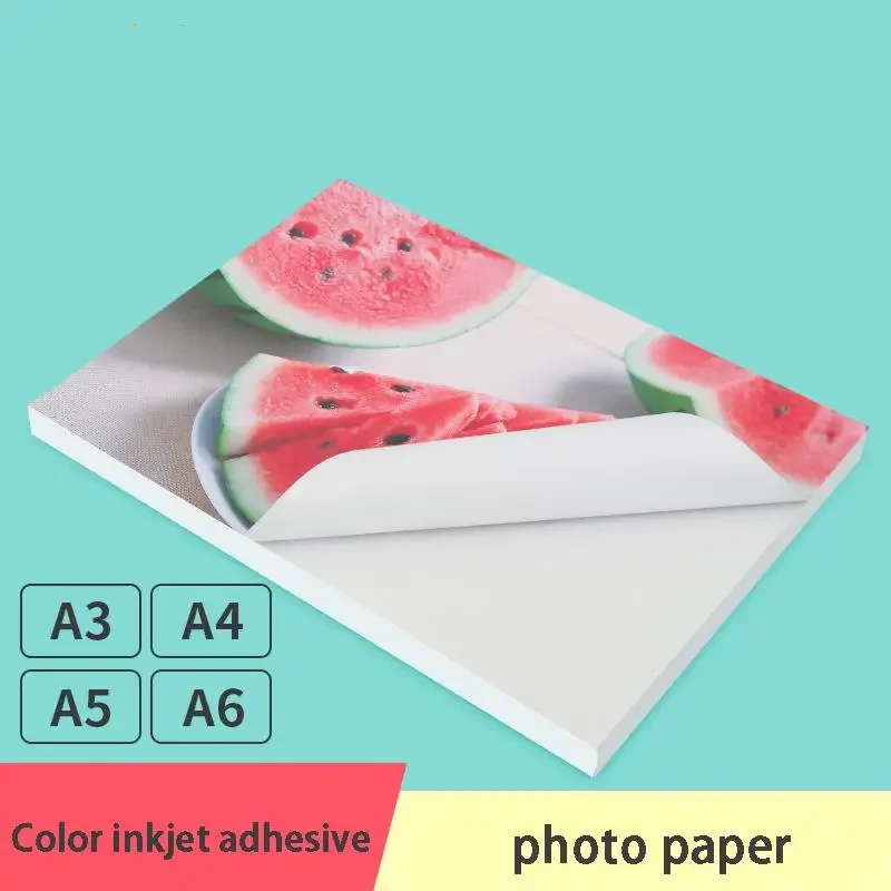 135g / 150g High Gloss  A4 Inkjet Printing Photo Paper A3 Sticker Photo Paper A5 A6 Photo Sticker