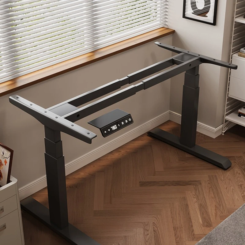 

Intelligent electric lifting table legs double motor double beam desk computer table bracket study desk lifting table rack