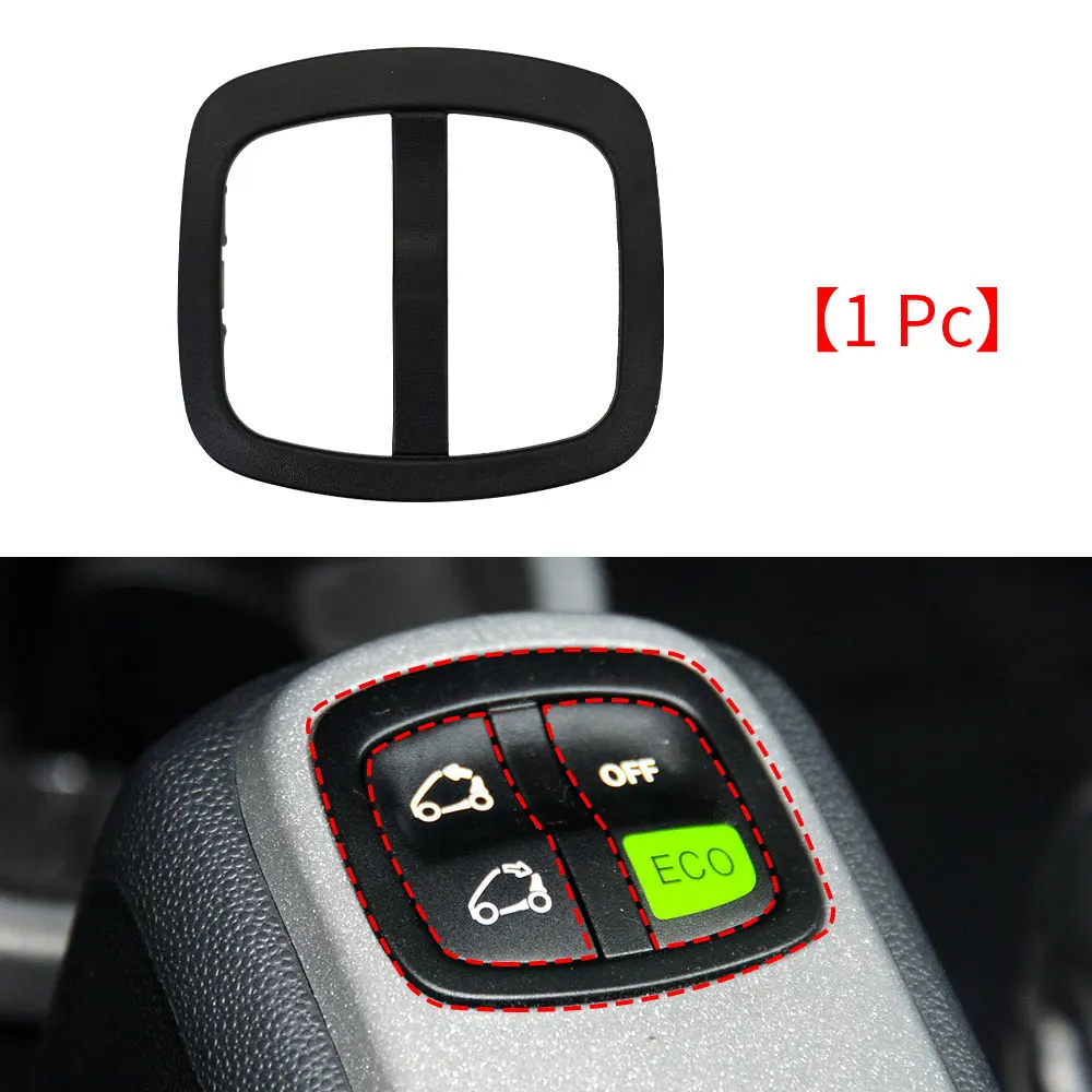For Smart 451 Car Bracket Switch Frame ECO Switch Frame Convertible Switch Coin Cover For Smart Fortwo 4518203910 2007-2014