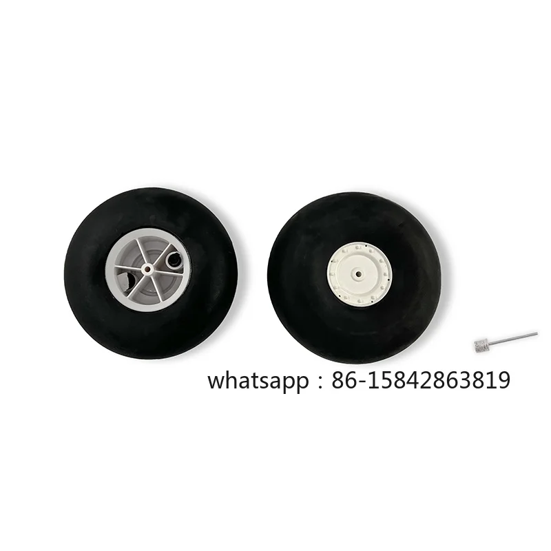 Pneumatic Front Wheel Set for XFly Model 1500mm Tasman 3D Exercise RC Propeller Plane