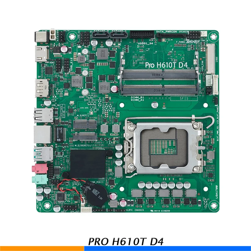 All-in-One Motherboard For ASUS PRO H610T D4 CSM ITX MINI