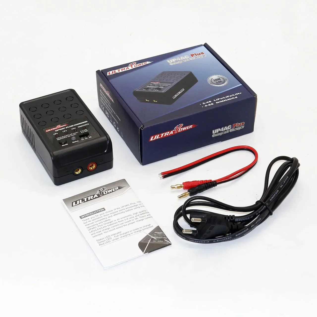 Ultra Power UP4AC PLUS 30W 1A 2A 3A AC Battery Charger