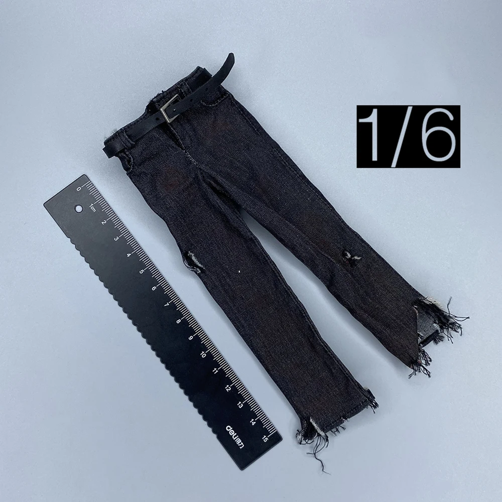 1/6th CCTOYS The Last of US Ellie Fashion Slim Jeans Pant Trousers Model For 12inch Body Doll Accessories