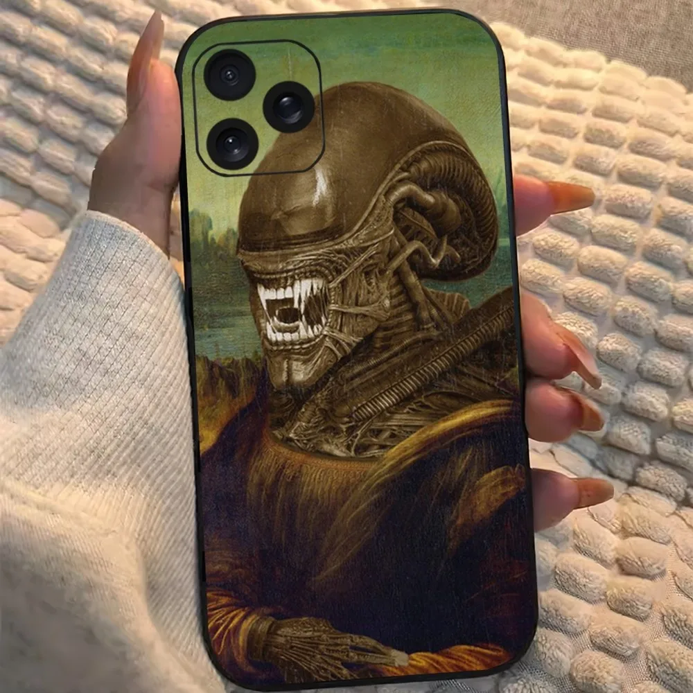 Movie A-Alien Xenomorph Phone Case For iPhone 8 11 12 13 14 15 Mini X XR XS PRO MAX Plus Shell