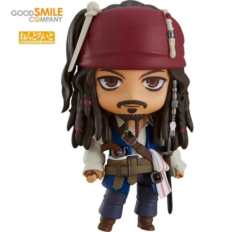 

In Stock 100% Original GOOD SMILE GSC 1557 Jack Sparrow Pirates of The Caribbean Action Anime Figure Model Toys Holiday Gifts