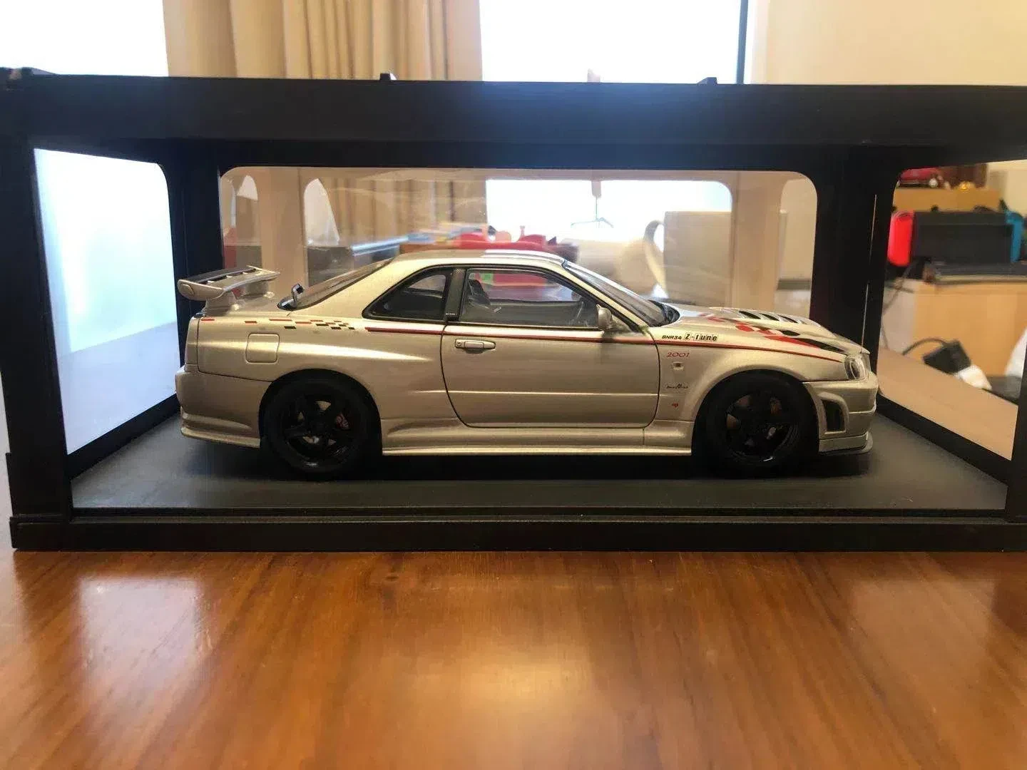 Autoart 1:18 R34 Z Tune Skyline JDM Simulation Limited Edition All Open Alloy Metal Static Car Model Toy Gift