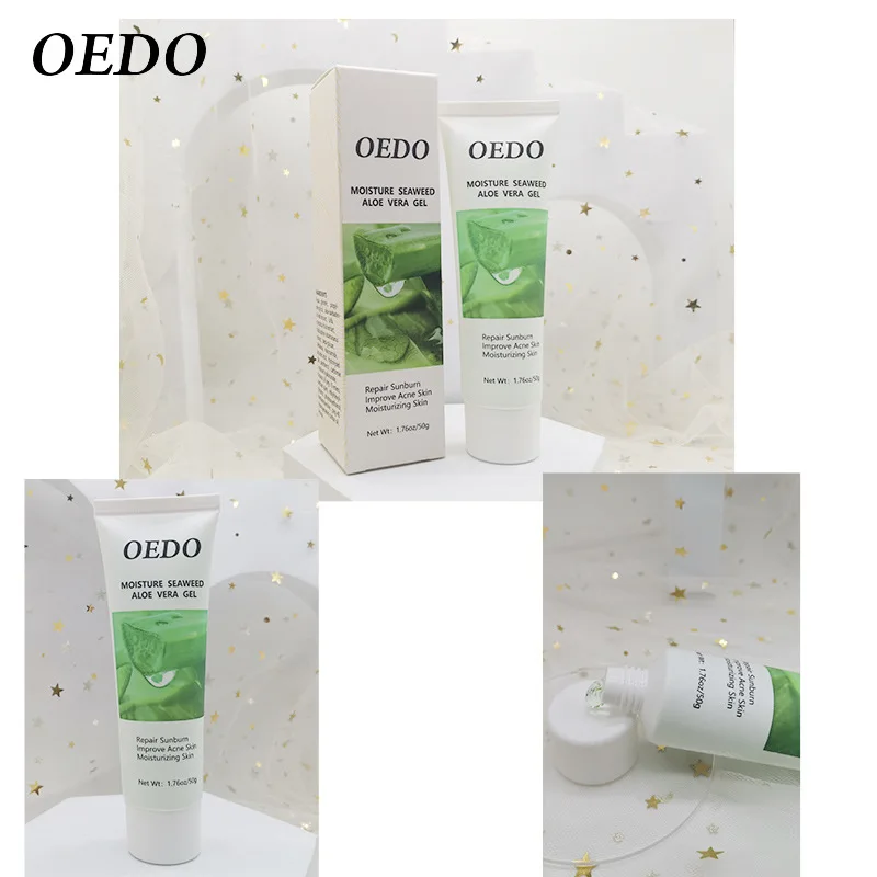 Seaweed and aloe vera gel are moisturizing gentle non irritating and enhance skin tone and facial care