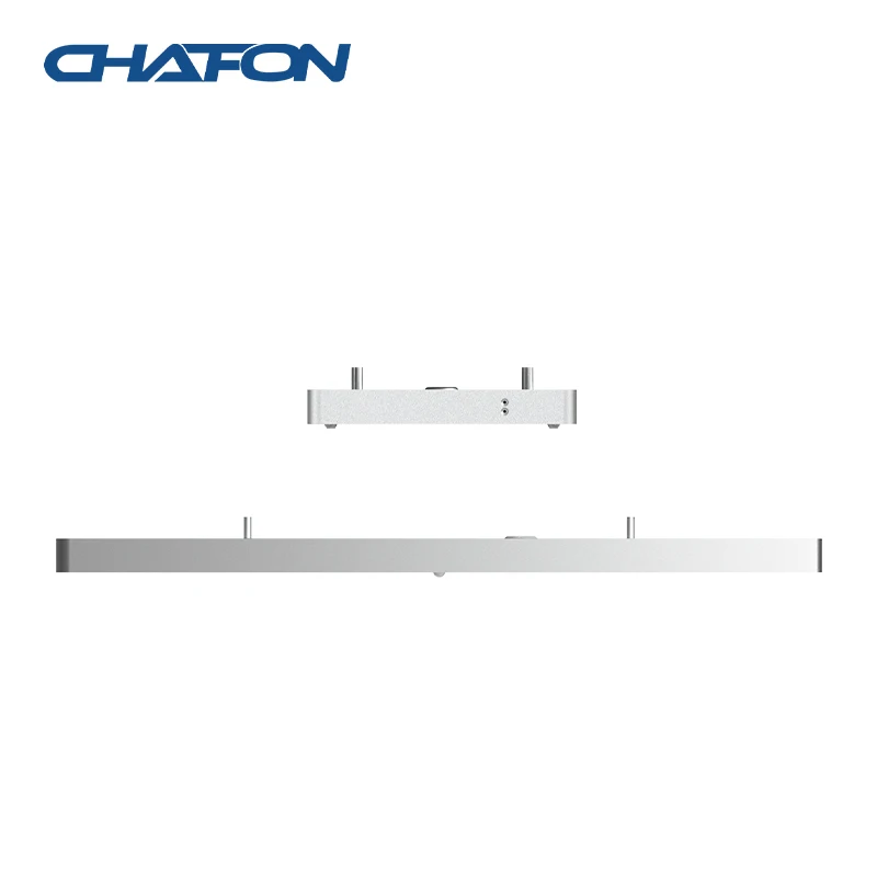 Leitor de longo alcance de interface CHAFON RS232/RJ45 com leitor de portão Uhf Rfid de alarme EAS para gerenciamento de biblioteca