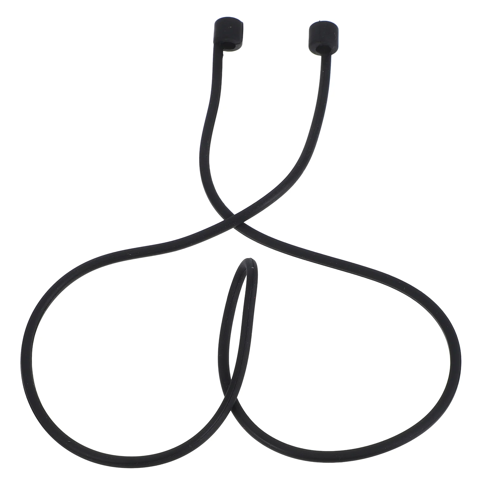 Headphone Lanyard Headsets Cases Storage Strap Earbud Holder under Desk Hanger Silica Gel Travel Headphones