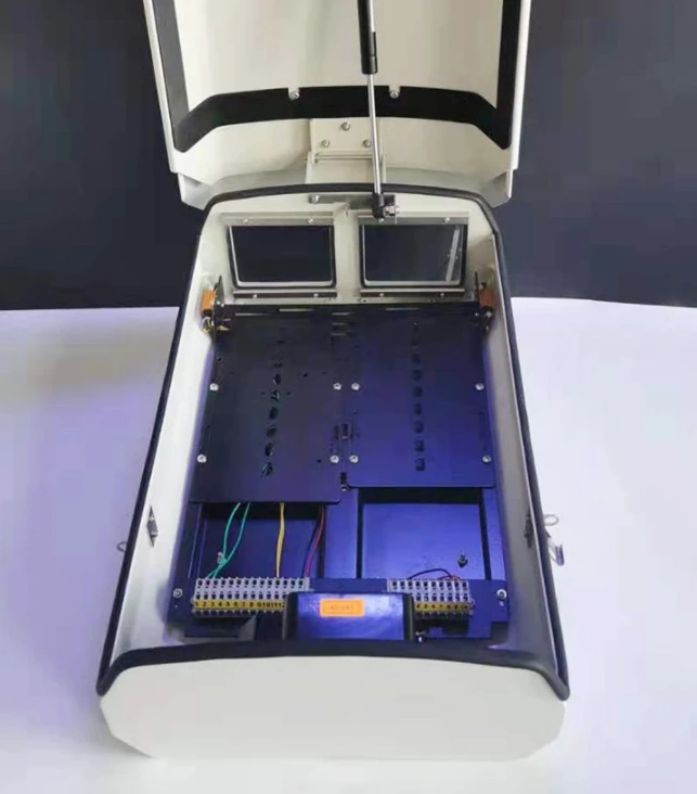 24 فولت في الهواء الطلق مانعة لتسرب الماء كاميرات CCTV مزدوجة كبيرة حامي مراقبة الإسكان الضميمة لكاميرات PTZ (Pan-Tilt-Zoom) #3