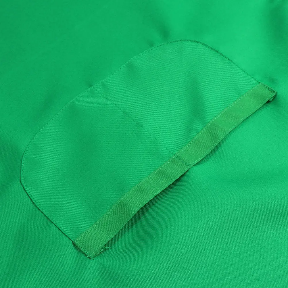 

Набор из 1 предмета: детский фартук и шапочка, из плотной, мягкой, легкой, водонепроницаемой ткани, для рисования, готовки, творчества, машинная стирка, зеленый, 3-6 лет