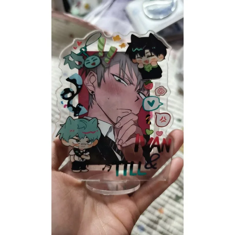 تلفزيون الغريبة المرحلة إيفان حتى 3 بوصة Kpop Photocard حامل صور حامل بطاقة تخزين حامل عرض إطار الصورة سطح المكتب الديكور #5