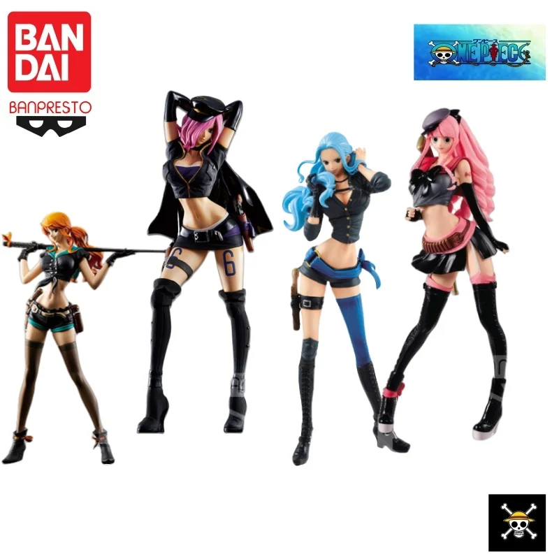 

Bandai Original In Stock Banpresto ONE PIECE Flag Diamond Nami Vinsmoke Reiju Nefertari D Vivi Perona Model Doll Brand New Boxed