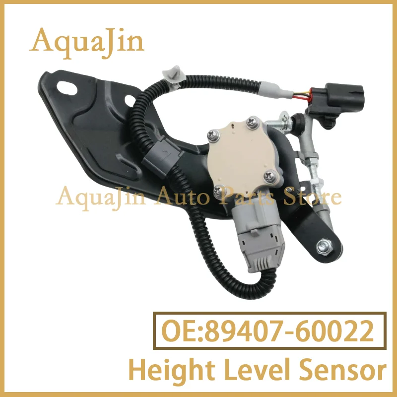 

89407-60022 Rear Right Headlight Level Sensor For Toyota 4Runner N210 Hilux Surf Land Cruiser Prado J12 2002~2010 OEM 8940760022