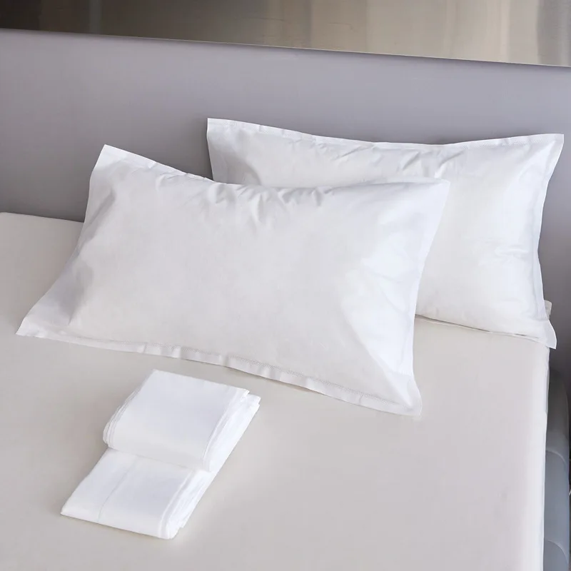 2/4/10PCS Disposable Pillowcase Set Dirt-Proof & Breathable Universal Fit for Hotel Beauty Salon Travel, No Pillow Core Included