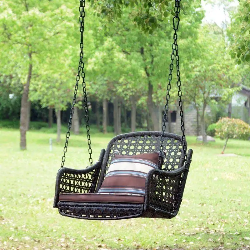

French Retro Style Patio Swings Garden Simple Open-air Balcony Patio Swings Outdoor Furniture Tarian Luar Ruangan YS40CC