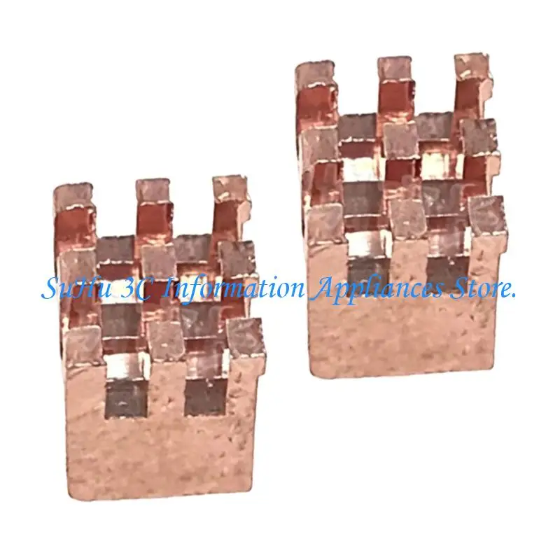 Adhesive Backing Heatsink Set for Small Board Cooling, Electronics Repair Use, and Reliable Spread Support