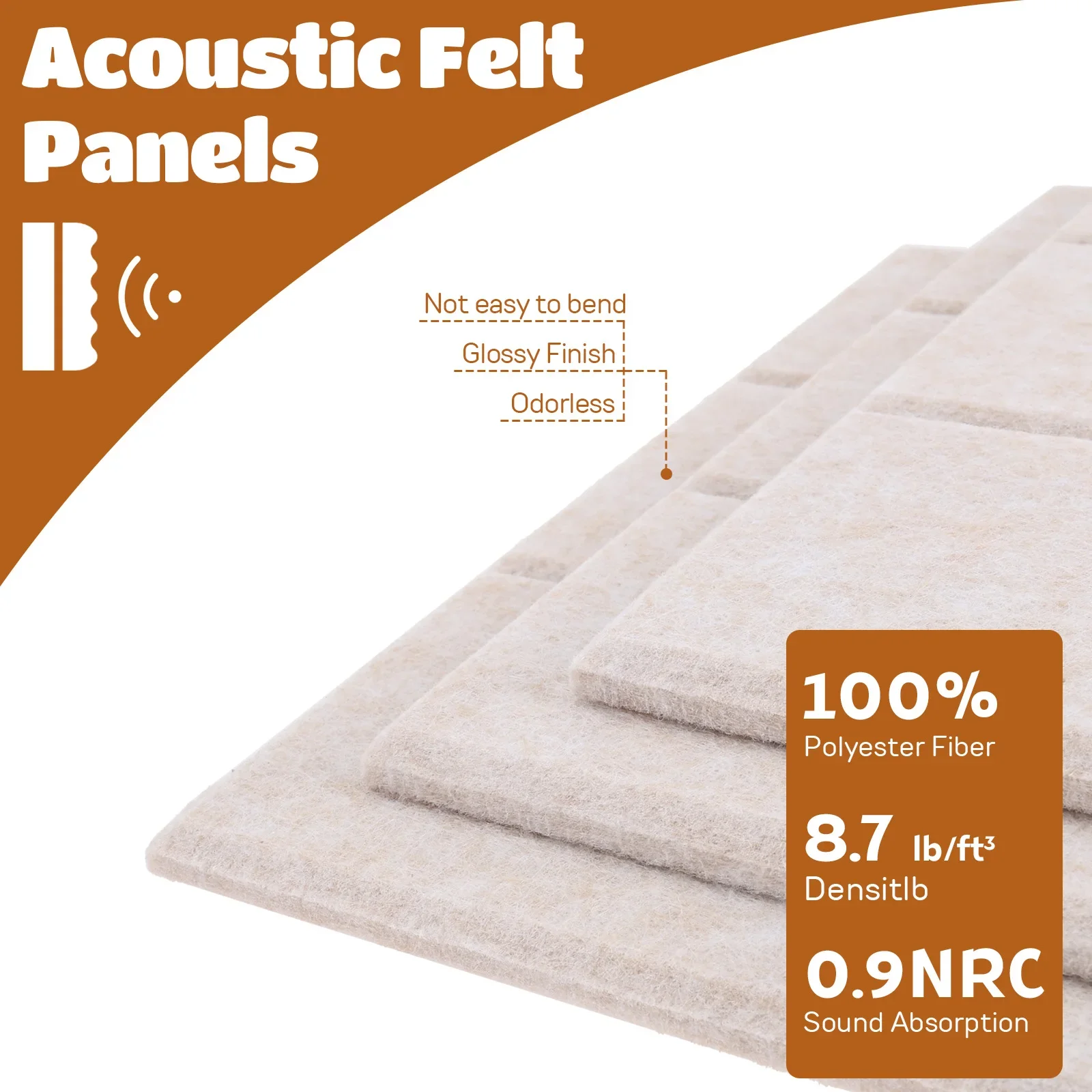 6/12 Pcs Felt Bulletin Board T - Home Office Alternative avaliação e preço