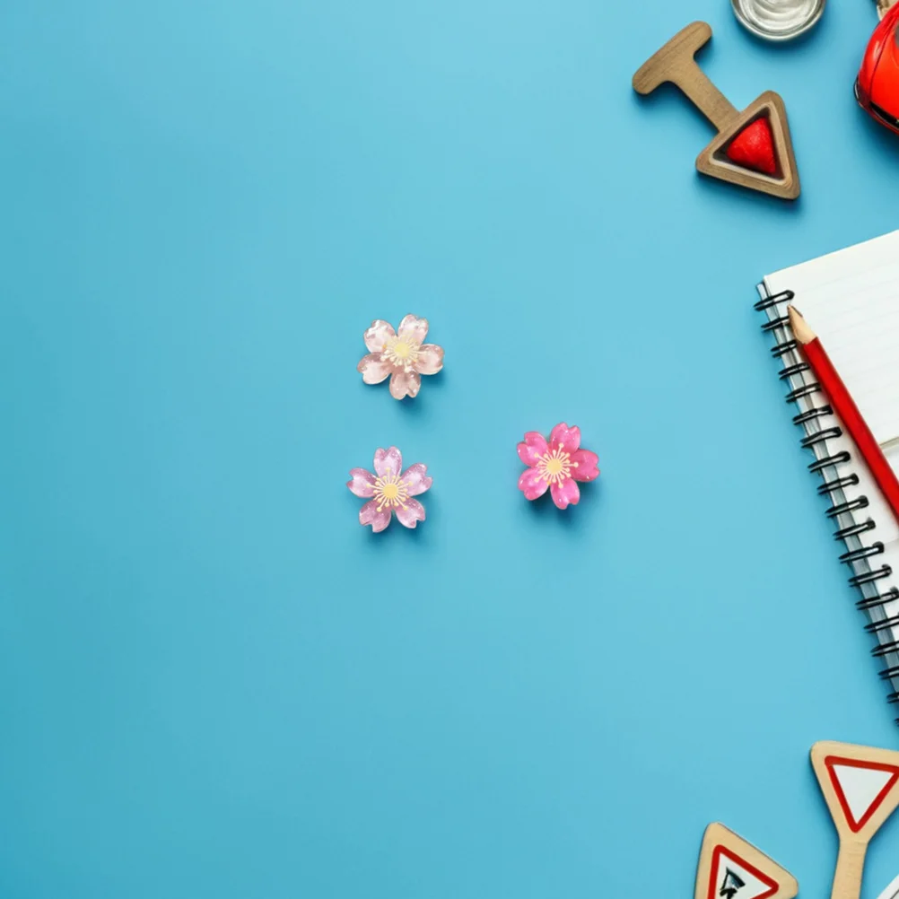 

30Pcs Cherry Blossom Push Pins Resin Decorative Thumb Tacks for Office School Home Bulletin Board Notes Photos