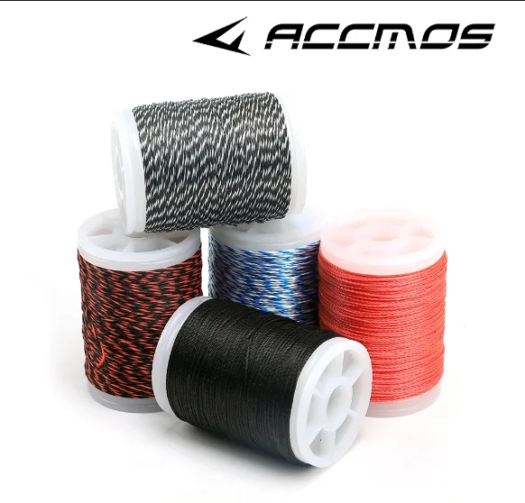 7 Color Archery Bow String Serving Thread Bowstring Rope Making Thread 110m Diameter 0.4mm for Recurve Compound Bow Hunting