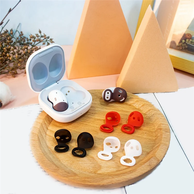 Silicone Earbud Case Cover For  Galaxy Buds Live 8 Pair Of Replacement Earplug Non-Slip Earplug Ear Buds Cushion