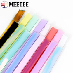 2/3/4/5/10Meters 12mm Flat Silicone Rope Reflective Leather Cords Ribbon Keychain Strap Bags Decoration DIY Crafts Accessories