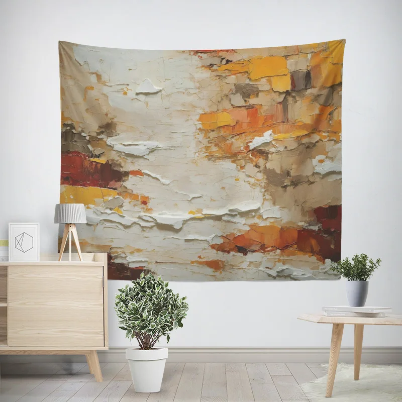 نسيج الكتابة على الجدران الحديث، بوليستر مقاوم للبهتان، ديكور المنزل غرفة نوم نسيج جمالي 70X100CM 180X280CM نسيج الجدار #6