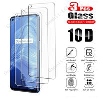 3PCS Tempered Glass For Realme Narzo 30 Pro 5G 4G V11 V11s V13 V15 X7 Max 7  7I  C11 2020 C12 C15 C17 C3 Screen Protector Film