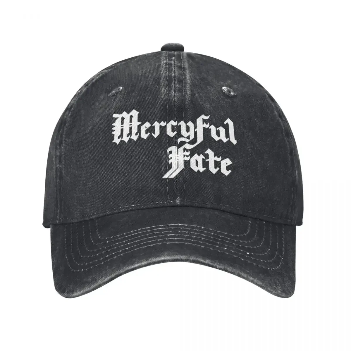 

Mercyful Fate (Transparent) White Baseball Cap Fashion Beach Military Cap Man Sunscreen Brand Man cap Elegant Women's Hats Men's
