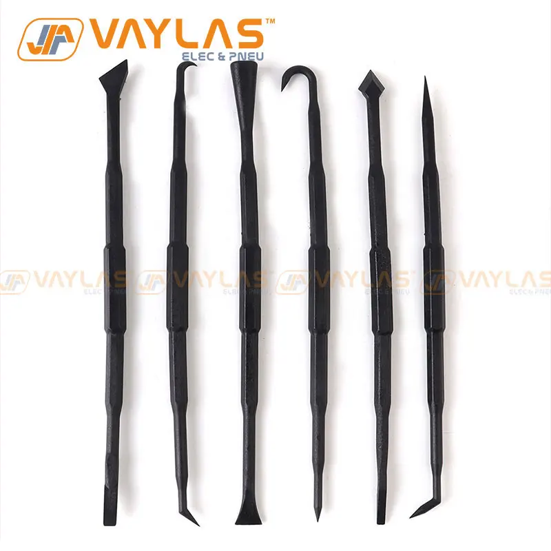 6 Pieces Multishaped Oil Seal Removal Tool Tyre Cleaning Tool Plastic Material