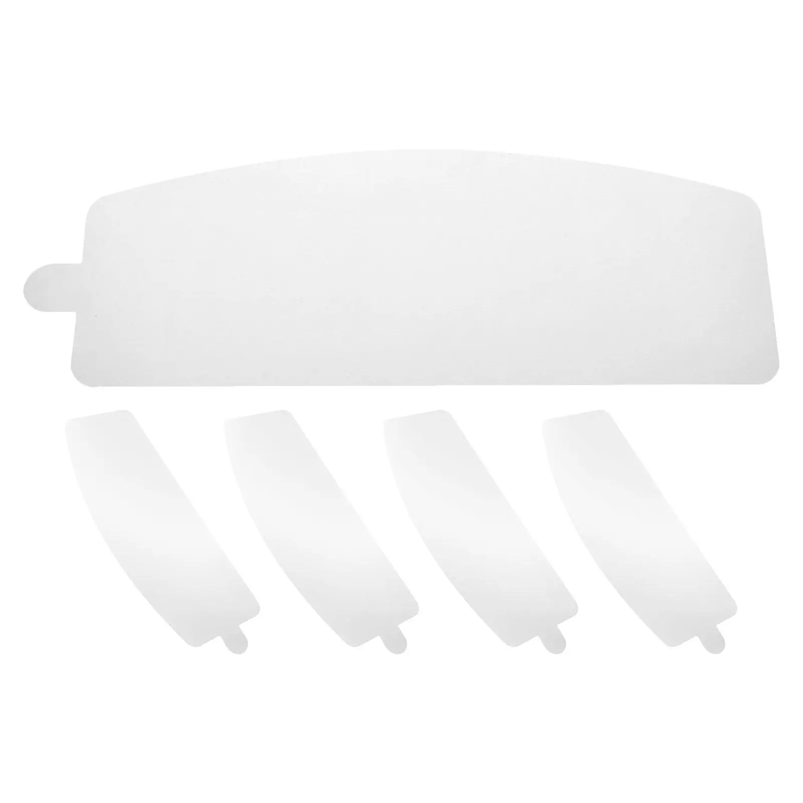 5Pcs Sandblasting Hood Lens Replacement Clear Welding Protective Cover Lightweight Dust Resistant Hood Visors Grinding Shield