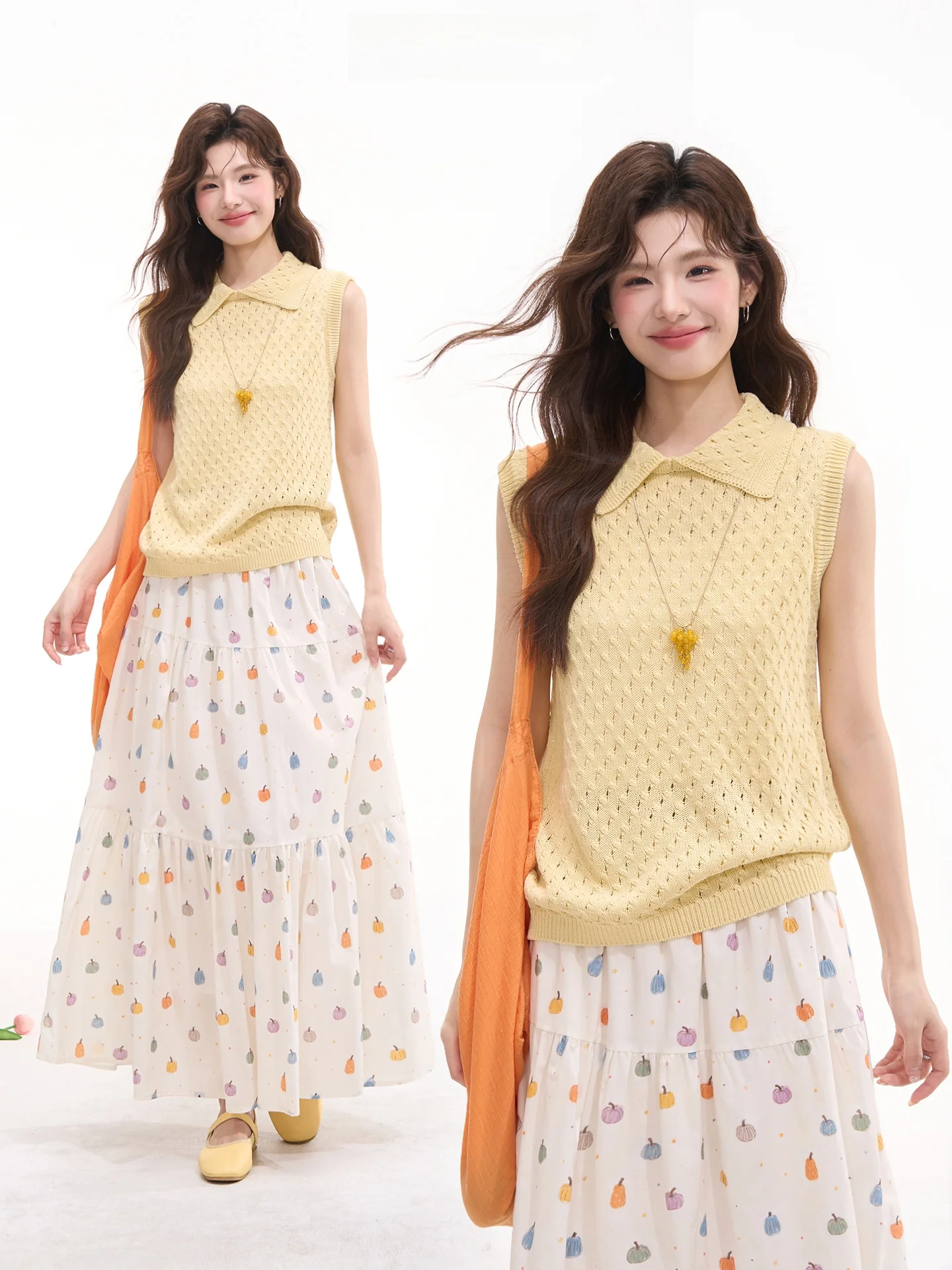 

Женский летний вязаный жилет Heme 6 из шерсти с ажурным дизайном, повседневный, свободного кроя, из смесового полиэстера, нейлона и акрила, с круглым вырезом