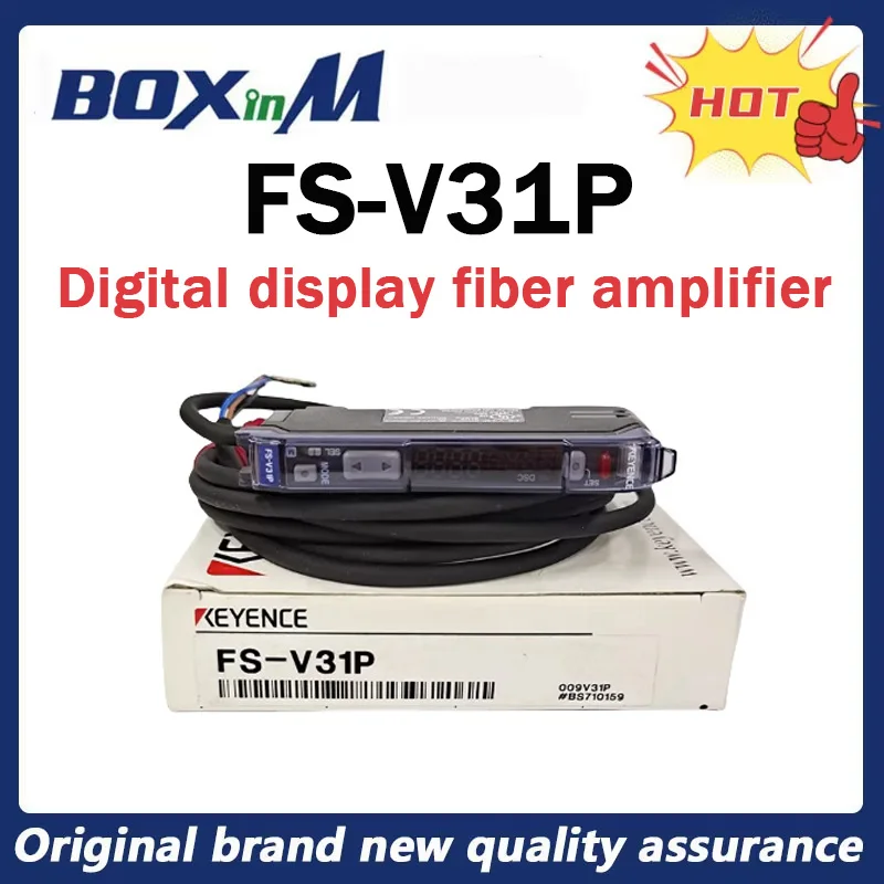 100% New original FS-V31P FS-V31 Digital display fiber optic amplifiersensor