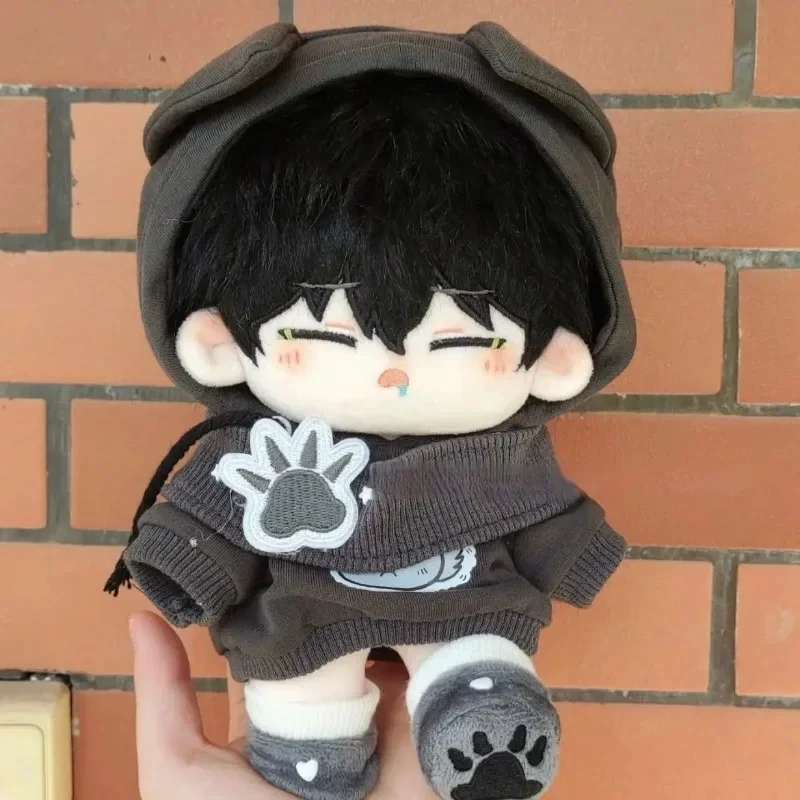 20cm edogawa rampo algodão boneca de pelúcia brinquedos anime bungou cães vadios ranpo bonito detetive terno vestir-se fantoche de pelúcia presente para fã