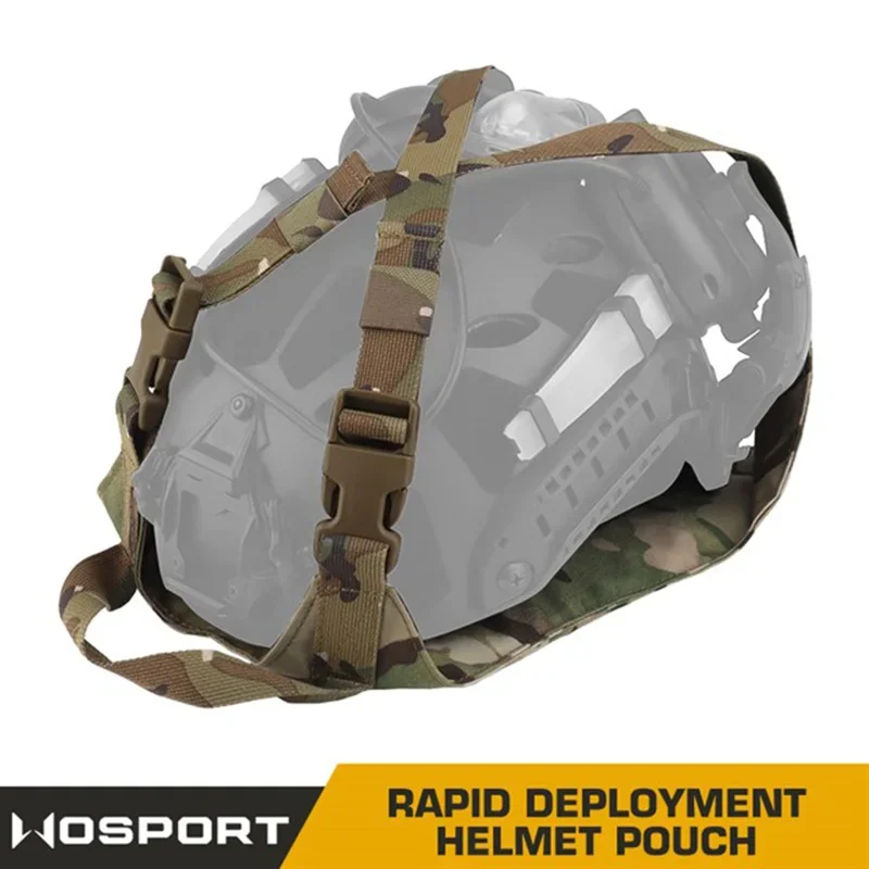

Tactical Rapid Deployment Helmet Pouch Airsoft Accessories