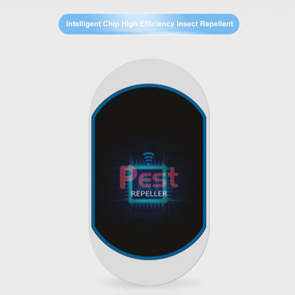 Ultrasonic Pest Repeller Electronic Pest Repeller No Noise Plug-in Insect Repeller Rat Mosquito Repellent for Cockroach Spiders
